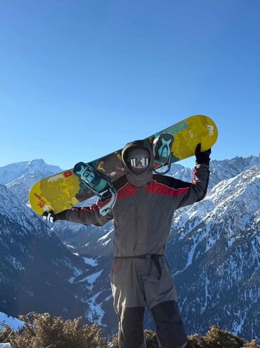 Сноуборды: Универсальные, С креплениями, Б/у — 1