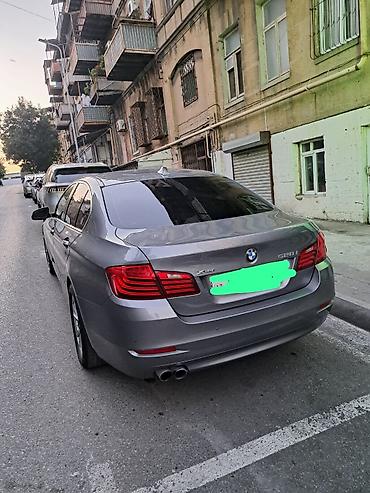 BMW: BMW 528i xDrive sedan - Kuzov: F10, boz rəng, 4 qapı, ikili egzoz — 2