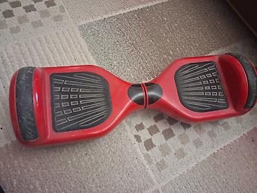 Электротранспорт: Qırmızı rəngli iki təkərli hoverboard (self-balans skuter) - Korpus — 4