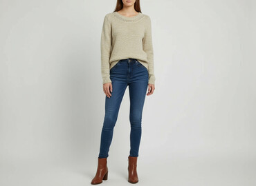 kapcie damskie z futerkiem ccc: E-vie, Women`s sweater, size L