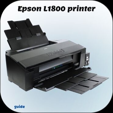 принтер бу цветной: L1800 Принтер А3 - А4 формата Пробег 4900(почти не пользовались) готов