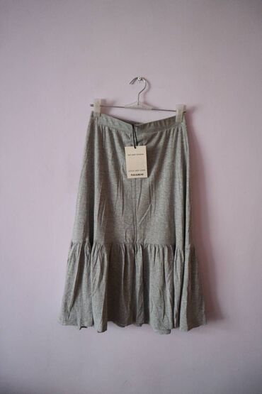 Юбки: Новая миди юбка Pull&bear Размер L (подойдет и на М) Длина юбки 70 — 3