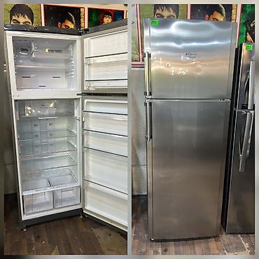 soyuducu: Hotpoint No Frost iki kameralı soyuducu - Korpus: paslanmayan polad — 1