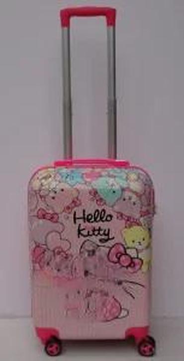 Rančevi, torbe i koferi: Hello Kitty set kofera i rančića za decu - Set od 3 dela: veliki — 5