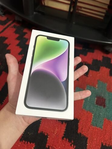 купить компьютер в рассрочку: IPhone 14, Колдонулган, 128 ГБ, Midnight, Куту, 80 %