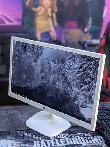 4к монитор бишкек in Кыргызстан | ПРОДАЖА ДОМОВ: Lg White 27 дюймов Full HD 1920-1080/IPS в количестве! Отличные