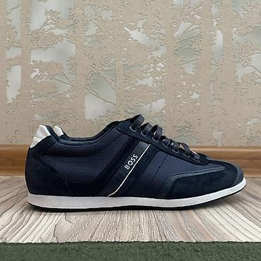 nike dunk: Мужские кроссовки, 40, Hugo Boss, Б/у, цвет - Синий — 1