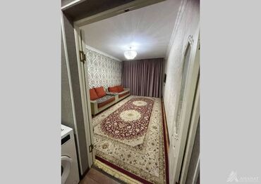 3 комнатная квартира 104 серии бишкек: 2 комнаты, 49 м², 105 серия, 4 этаж, Косметический ремонт