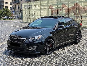 nolyeddi şəkilləri: Kia Optima sedan – qara rəng, dinamik və zərif dizayn. Texniki və — 1