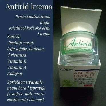 garnier bb krema: 🍃🍃 ANTIRID KREMA 🍃🍃 💡 Da li ste znali da pčelinji vosak iz Antirid