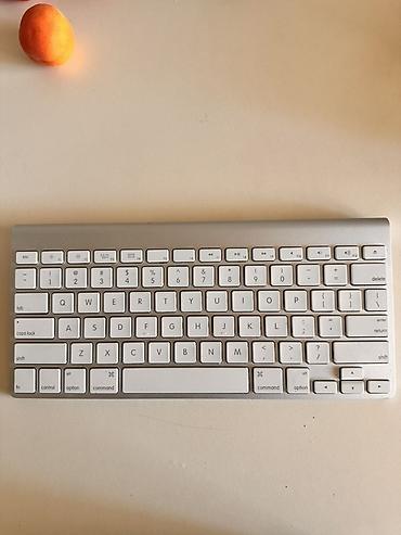 ipad 2018 qiymeti: Apple Wireless Keyboard (A1314) – kompakt və nazik dizayn teze kimi - — 1