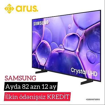 ТВ и видео: Samsung Crystal UHD televizor - Model: 43U8000FUXRU (ekrandakı qeyd) — 1