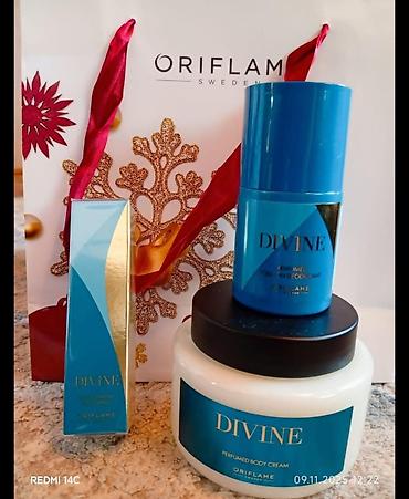 libido parfüm: Oriflame Divine qadın ətir dəsti Məzmun: - Divine Eau de Parfum – — 2