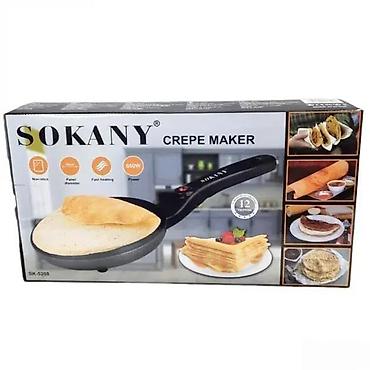 audio kaseta: Aparat za palačinke Sokany SK-5208 NOVO. OPIS PROIZVODA: Električni — 6