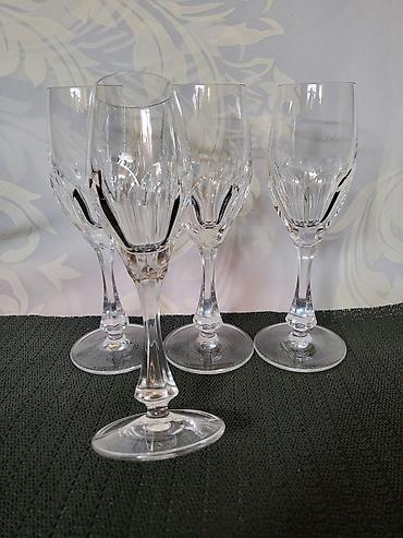 Ostali antikviteti: Case kristal,led kristal za vino iz 80ih.god. Case kristal — 6