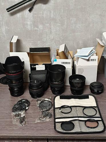 11: Полный набор оптики Canon EF + Адаптер EOS R Продаю готовый парк — 1