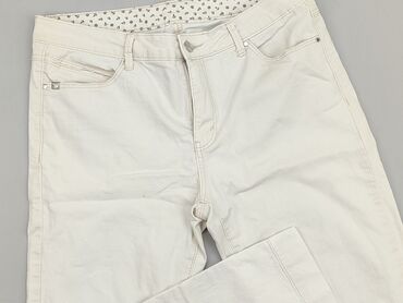 spódnice jeans biała: Jeansy, L, stan - Dobry