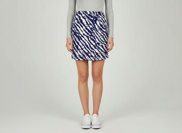 spódnice z eko skóry rozkloszowane: Women`s skirt, size S