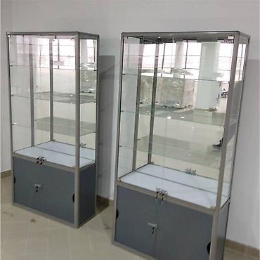 Витрины: Витрина торговая из профиля и стекла, Акция, прилавки, для магазина — 8