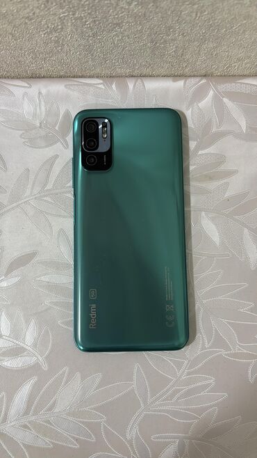 asus ekran: Redmi Note 10, 128 GB, rəng - Yaşıl, Face ID