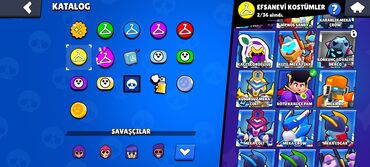 Bayram kostyumları: Brawl Stars oyun hesabı 50k dı full çox gözəl güvənli hesapdı 22 ədəd — 7