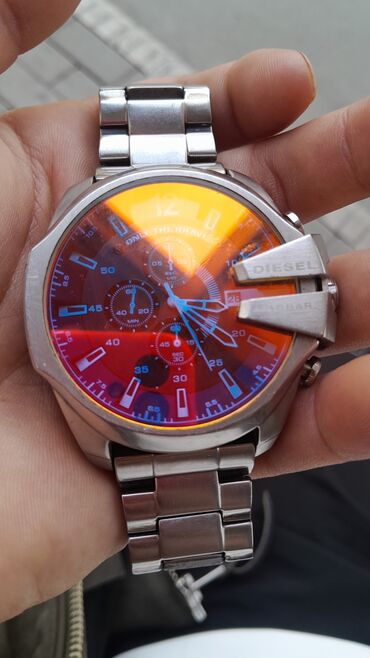 брендовые оригинальные часы: Мужские наручные часы Diesel (серия с надписью Only The Brave) -