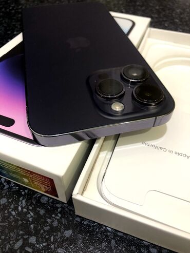 Apple iPhone: IPhone 14 Pro Max, 256 GB, Deep Purple, Simsiz şarj — 10