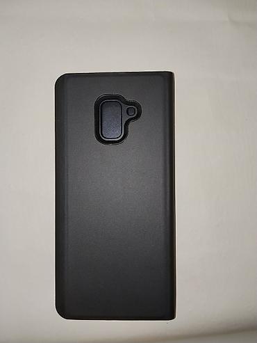 samsung note 8 ekran: Clear View Standing Cover – Samsung Galaxy A8+ (2018) üçün - Model — 2