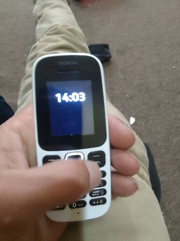 nokia 3125: Nokia 105 4G, rəng - Ağ, Düyməli, İki sim kartlı