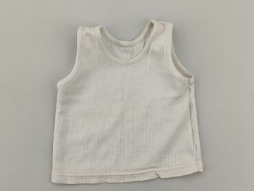 białe koszulki na wf: Koszulka, 0-3 m, stan - Dobry