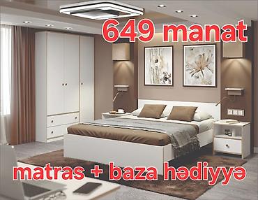 isiqli termo: 2 təknəfərlik çarpayı, 2 tumba, Tumba, Dolab, Türkiyə, Yeni — 3