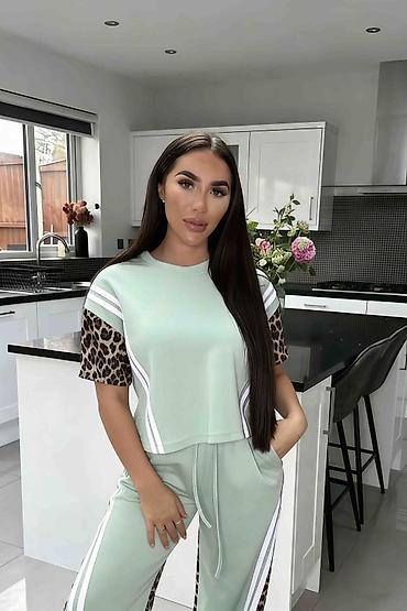 Gornji i donji deo: 🔥Dvodeleni ženski set – trenerka sa leopard detaljima
✅3300 din — 7