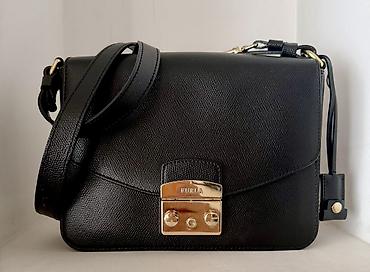Çantalar: Оригинальная сумка Furla из кожи Saffiano Продаётся стильная — 1