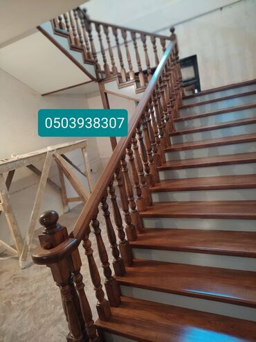 Digər tikinti xidmətləri: Sərfəli Qiymətdə Taxta Pilləkənlərin hazırlanması.Zəmanət var.Pulsuz — 21