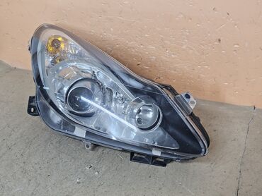 Передние фары: Передняя правая фара Opel 2008 г., Б/у, Оригинал, Германия — 2