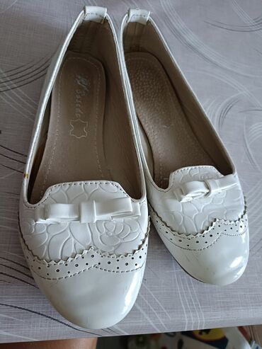 bele sandale na platformu: Ballet shoes, Size - 31