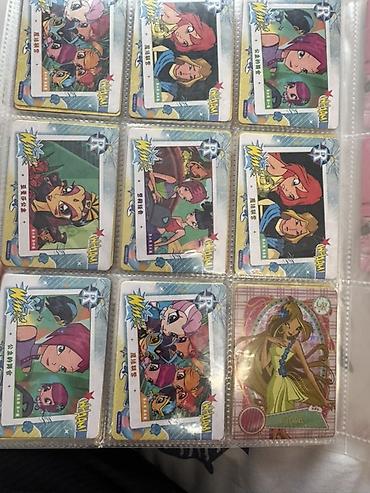 winx: Коллекционные карточки Winx. 
R-5 с
SR-10 с
UR-50 с — 5