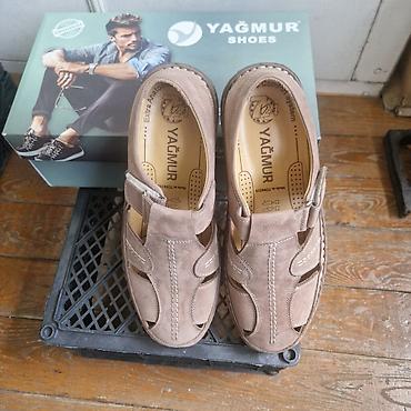 летний обувь: Мужские летние туфли-сандалии YAĞMUR (Rain Shoes) - Тип: закрытые — 1