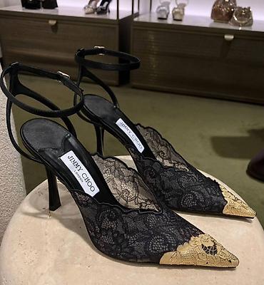 Туфли, 37, Jimmy Choo, Новый, цвет - Черный, Самовывоз, Платная доставка