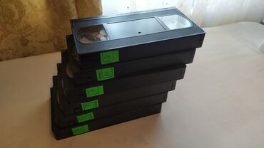 cd kart: Original VHS Videokassetlər: Videokassetlər içərisi yazılıdır, boş