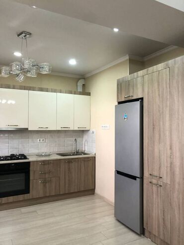 1 комнатная квартира в канте: 1 бөлмө, 42 кв. м, Элитка, 6 кабат, Евроремонт