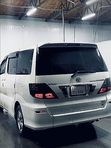 авто европа: Toyota Alphard: 2003 г., 2.4 л, Автомат, Гибрид, Минивэн — 4