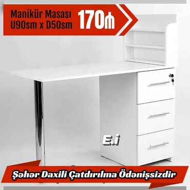 Uşaq və gənc otağı üçün dəstlər: Yeni, Manikür üçün masa, Güzgüsüz