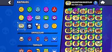 Digər bijuteriyalar: Brawl Stars hesabı. Hesabın əsas göstəriciləri: - 116915 kupa - Ən — 15