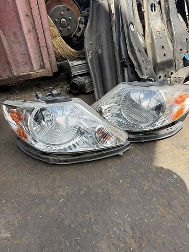 Комплект передних фар Honda 2005 г., Б/у, Оригинал, Япония