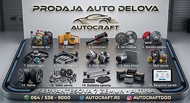 lijanderi prodaja: AUTOCRAFT – Auto delovi za sve tipove vozila Originalni i kvalitetni — 5