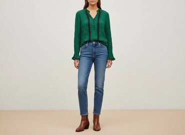 Блузи: Zara, Жіноча блуза, розмір L