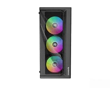 moj auto: PC kućište sa RGB osvetljenjem – prednja mesh maska i tri RGB — 1