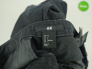 hm trousers: H&M, Spodnie materiałowe damskie, rozmiar 2XS — 4