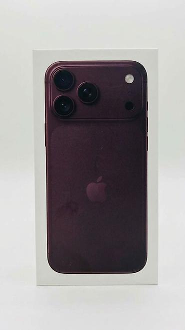 IPhone 18 Pro Max, модель A3716 Цвет: Burgundy (бордовый) Память